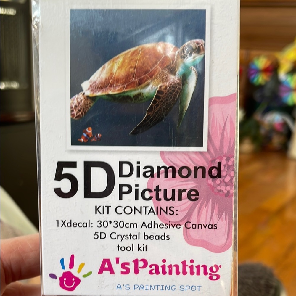 5D Diamond Picture Kit - Turtle Design